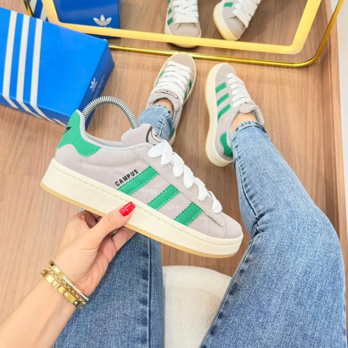 Tênis Adidas Campos • Feminino • 34 ao 39 •