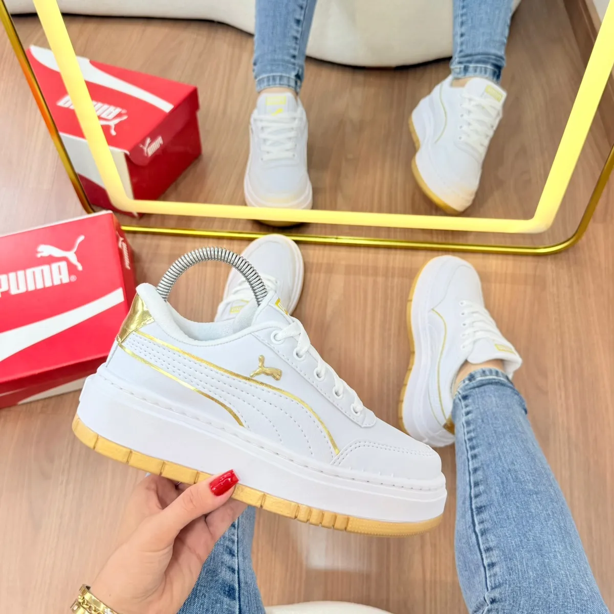 Tênis Puma Plataforma • Feminino  •  34 ao 39 •