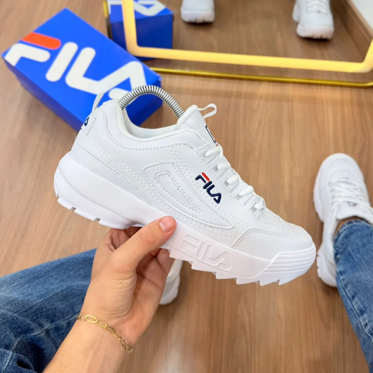 Tênis Fila Disruptor • Feminino •